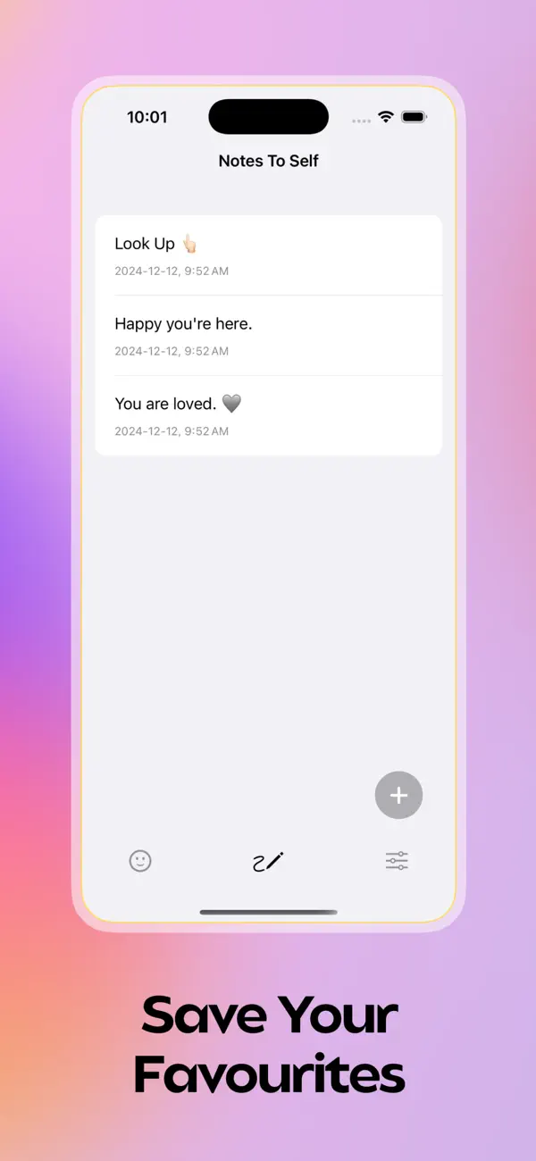 Screenshot #2 pour Note To Self