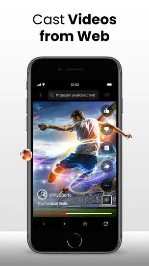 Screenshot von Screen Mirroring: SmartTV Cast auf dem iPhone 4