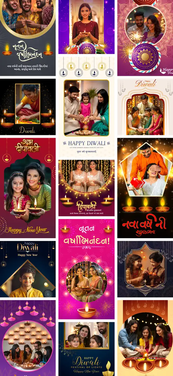 Screenshot #3 pour Diwali Photo Frames Creator