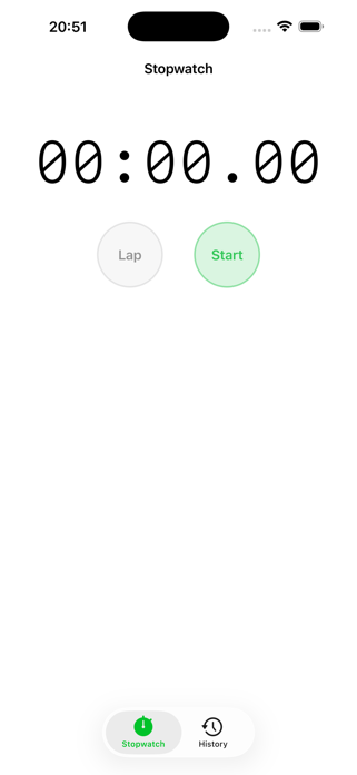 StopwatchLap: Stopwatch Screenshot 1 of 3