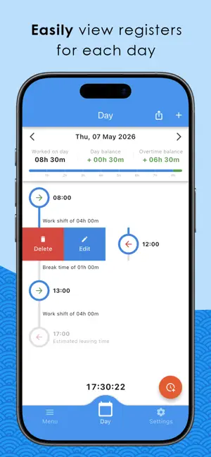 Easy Time Tracker ◴ screenshot 1