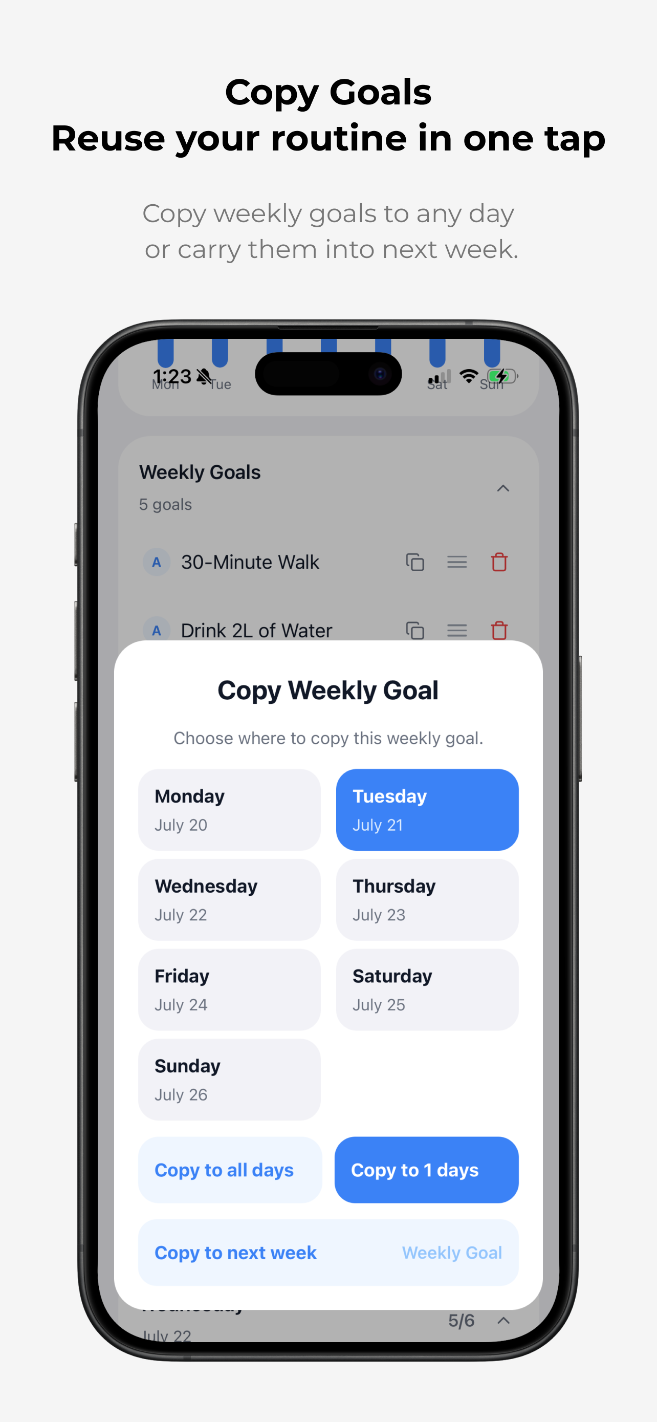 Weekboard - Weekly Planner screenshot 3
