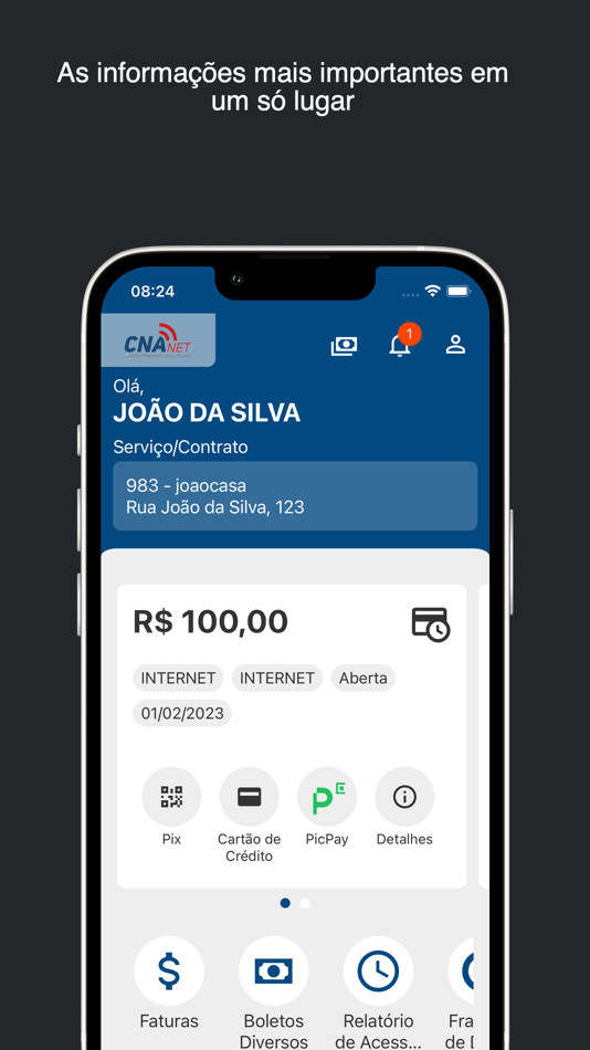 #1. CNANET PROVEDOR (iOS) بواسطة: CNANET