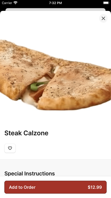 Little Villa's Pizza To Go iPhone screenshot 4 - Food & Drink app