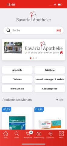 Bavaria Apotheke screenshot