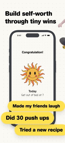 Achievement Journal: Tiny Wins Screenshot 2 of 5