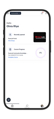 PaceLab Portal iPhone screenshot