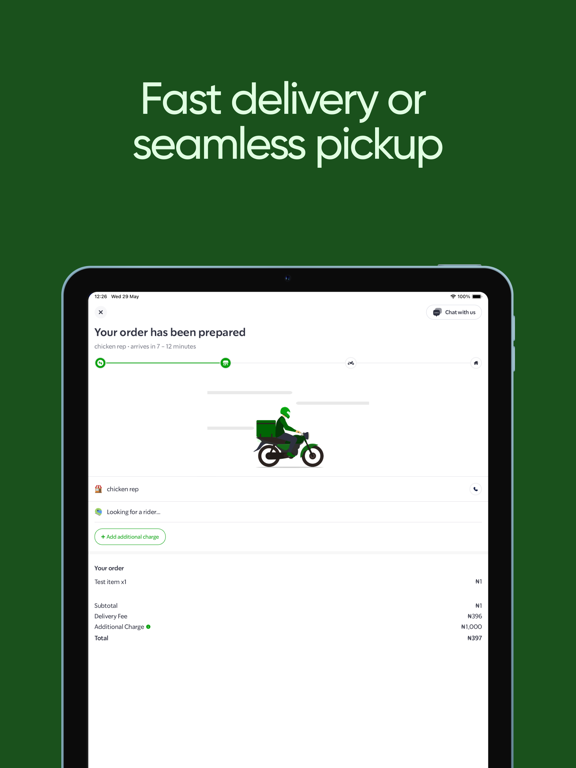 Heyfood - Food Delivery iPad screenshot 6 - Food & Drink app