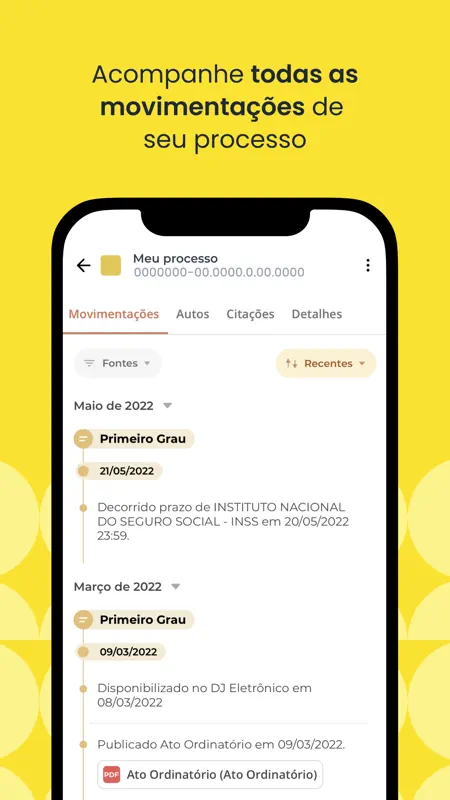 Consultar Processo - Escavador screenshot 2 of 7
