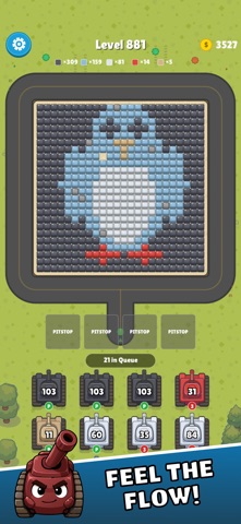Tank Flow: Puzzle Blast screenshot