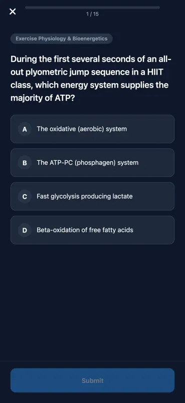 AFAA Group Fitness Prep screenshot 3 of 6