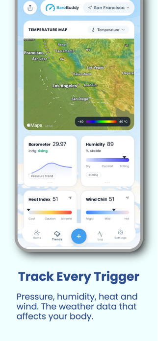 BaroBuddy: Barometric Pressure Screenshot 3 of 5