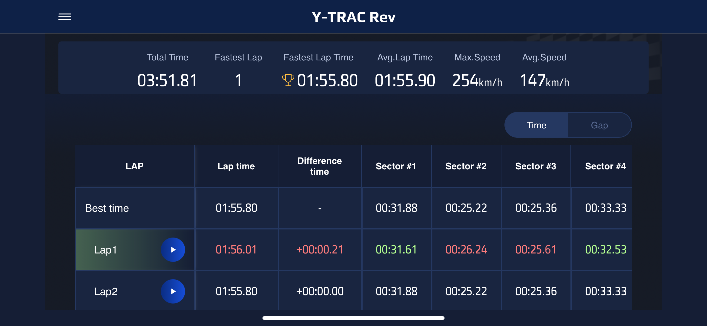 Y-TRAC Rev screenshot 3