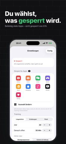 RepWall: Sport statt Scrollen screenshot