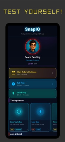 Snapiq: Test your reflexes Screenshot 1 of 7