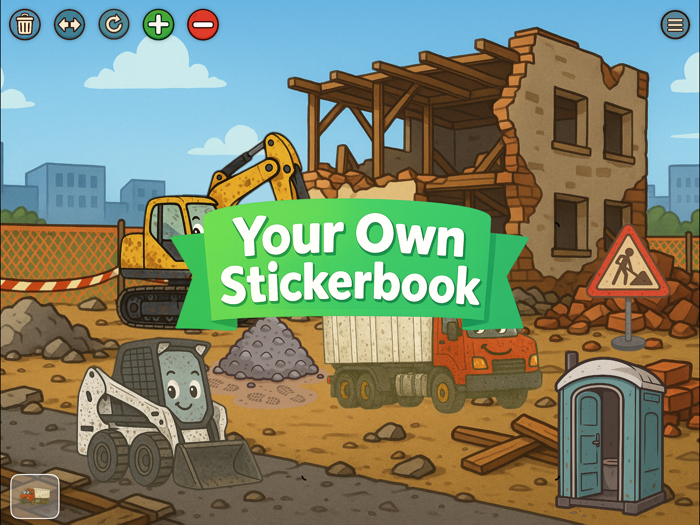 Digger Stickerbook