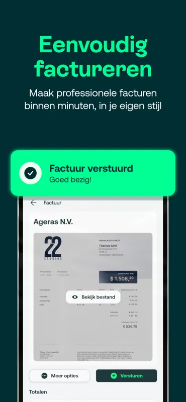 Boekhouden Tellow by Shine screenshot 3 of 8