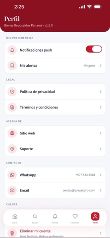 Bienes Reposeídos Panamá screenshot