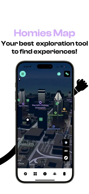 Homies : Discover your city screenshot 1