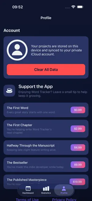 Word Tracker screenshot 3