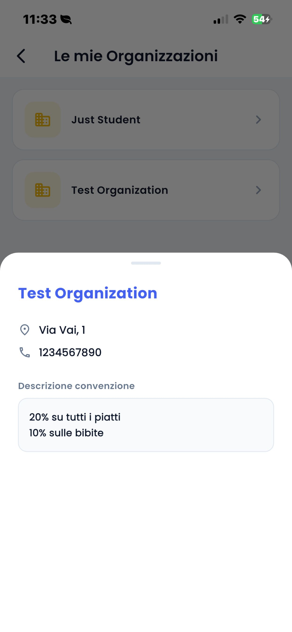 Tessere Partner screenshot 2
