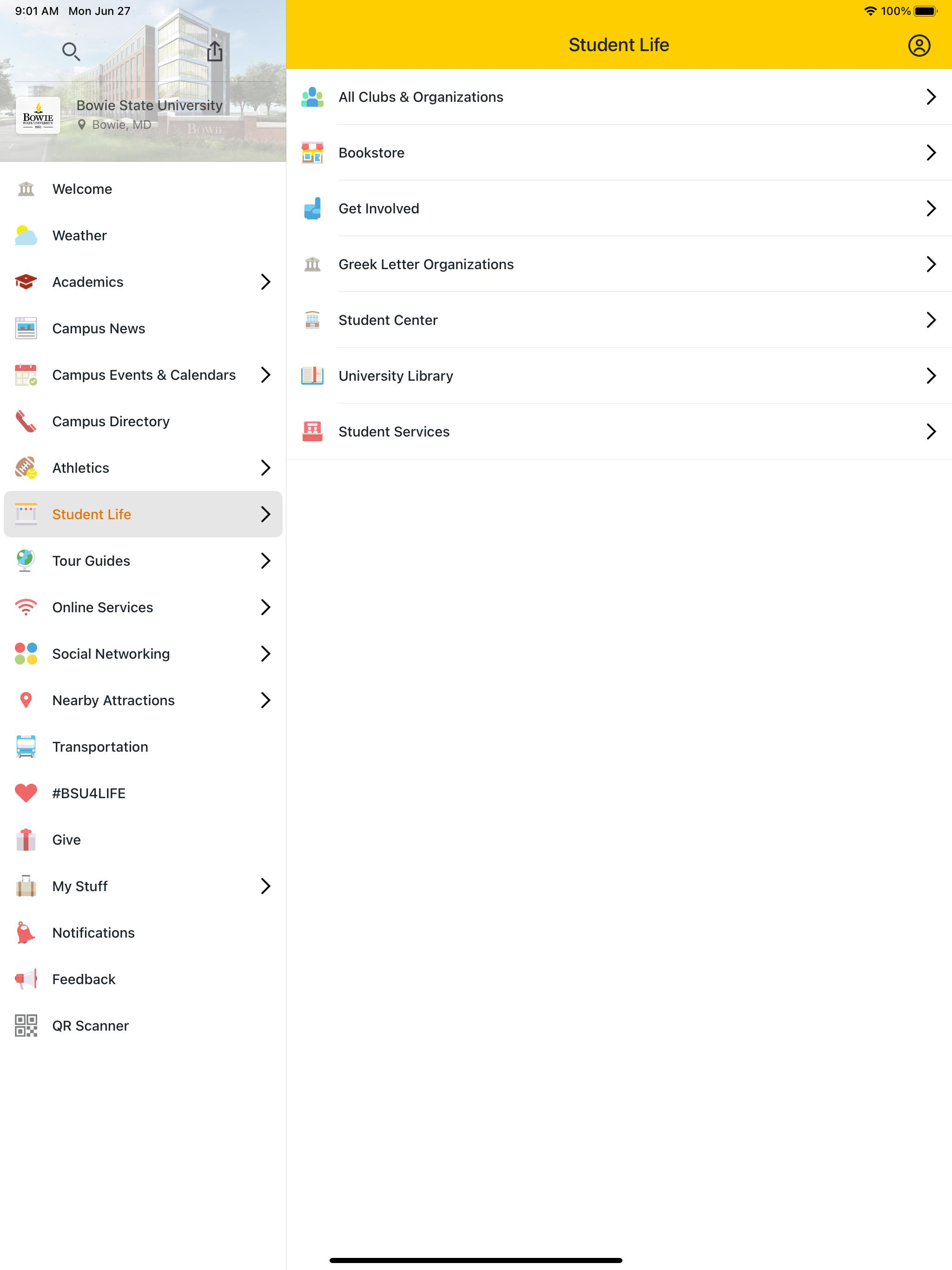 Bowie State University screenshot 6