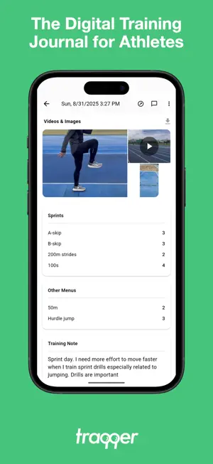 traqqer - Track&Field AI Coach screenshot 1