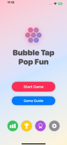 Bubble Tap Pop Fun Screenshot 1 of 9