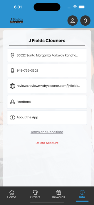 J Fields Cleaners Screenshot 3 of 3
