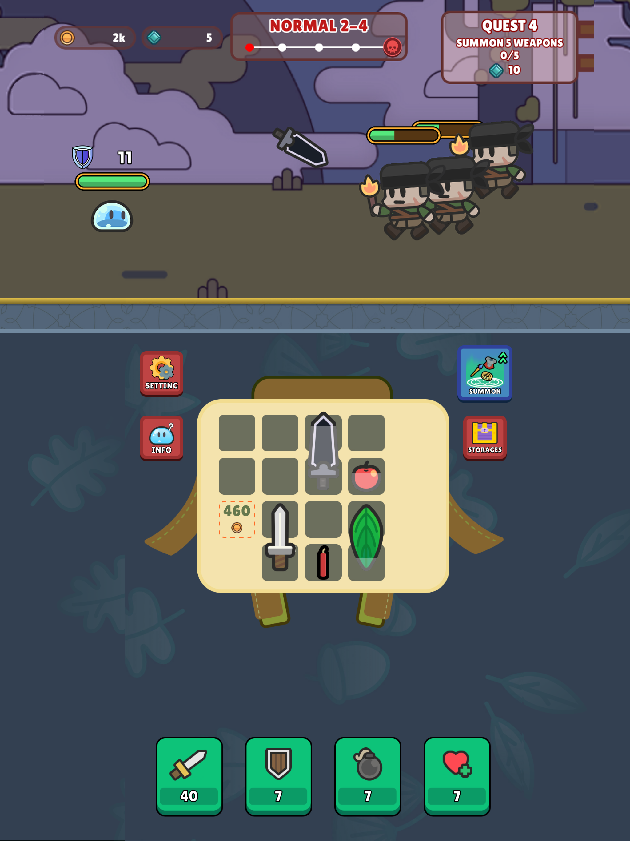 Slime Bag Fight screenshot 7