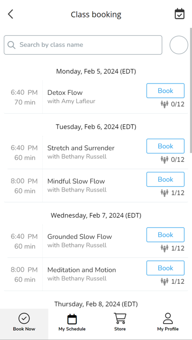 Bethany Lee Yoga & Wellness Screenshot 2 - AppWisp.com Bethany Lee Yoga & Wellness Screenshot 2 - AppWisp.com