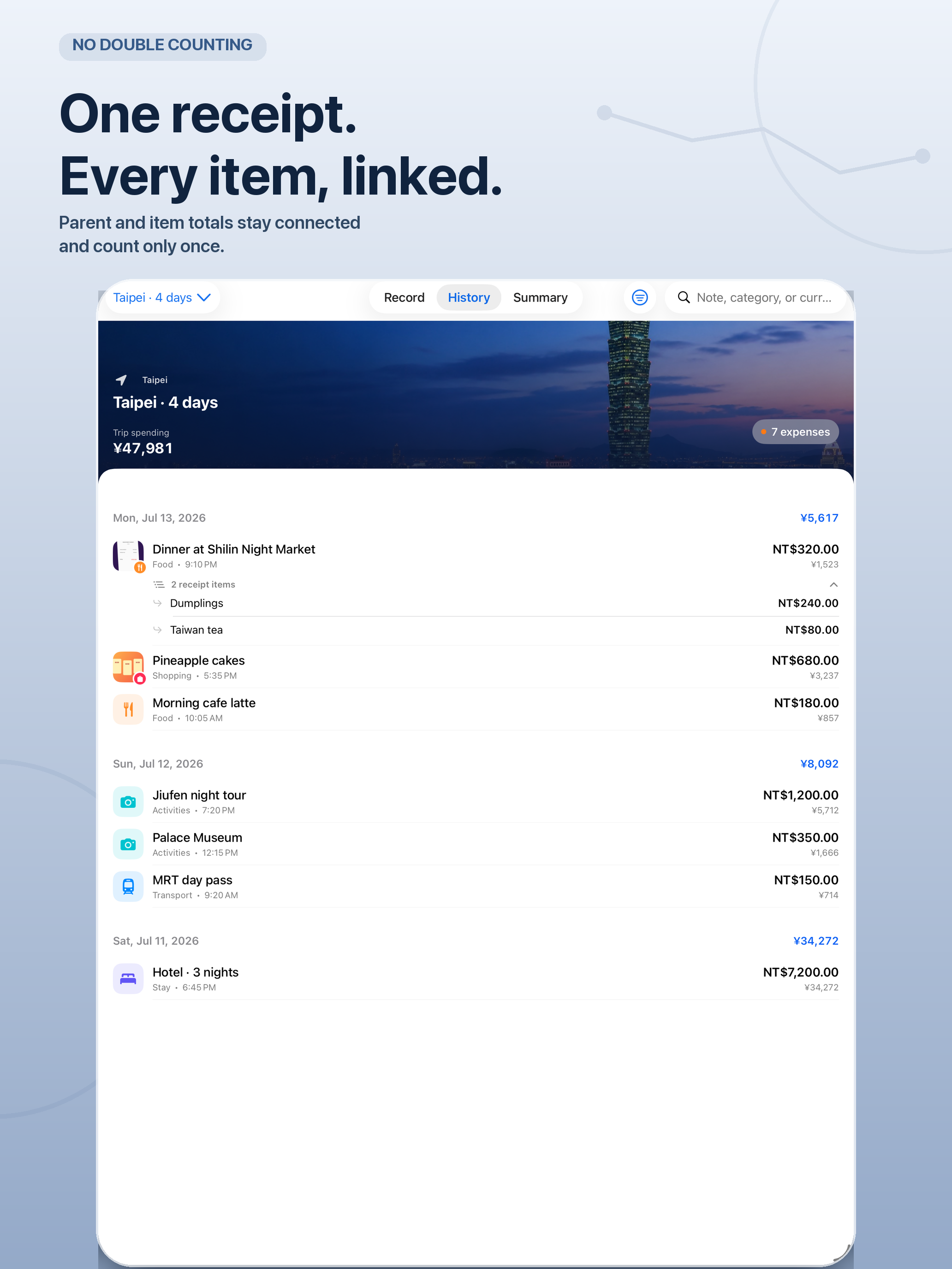 TripPocket: Travel Expense Log screenshot 12