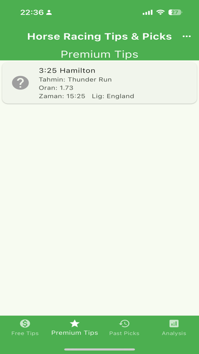 Horse Racing Tips & Picks Screenshot
