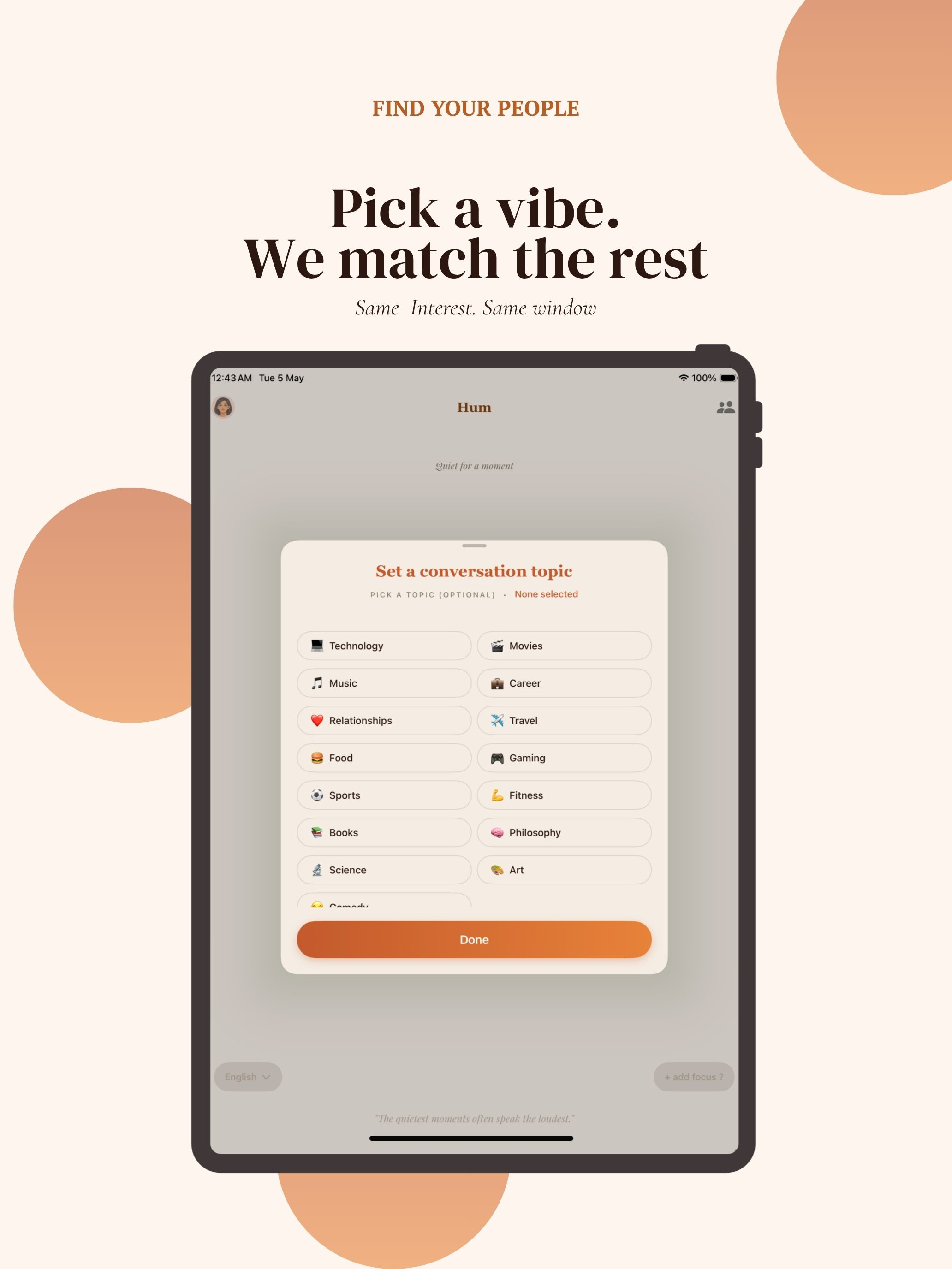 Hum - Voice Conversations screenshot 8