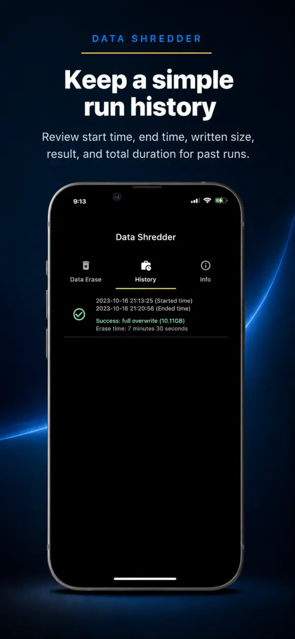 Screenshot #1 pour DataShredder