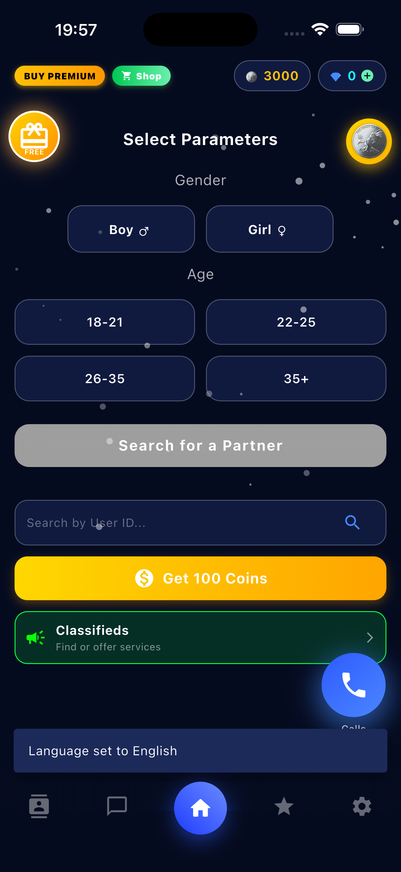 1001SMS —Anonymous Chat, Calls