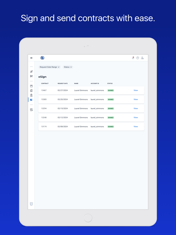 Skyland Grain iPad screenshot 5 - Business app