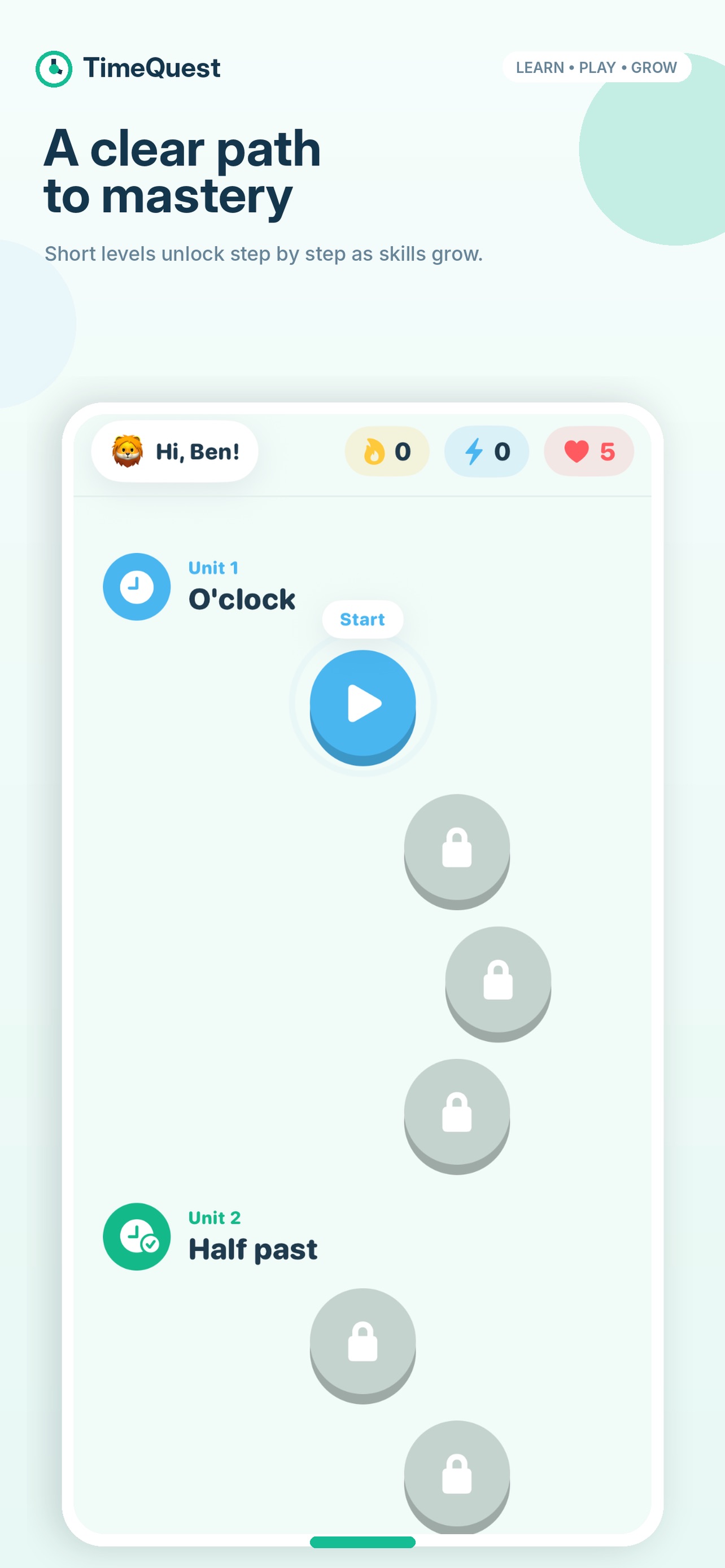 Screenshot 2 of TimeQuest - Kids Learn Time