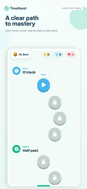 TimeQuest - Kids Learn Time screenshot 2