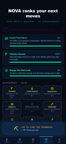 Novafall: Idle Space Empire Screenshot 5 of 9