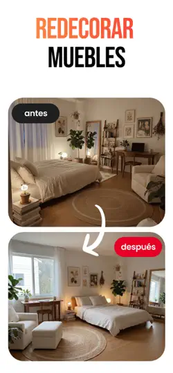 Captura de pantalla de Home IA – Diseño Interior IA en iPhone 5