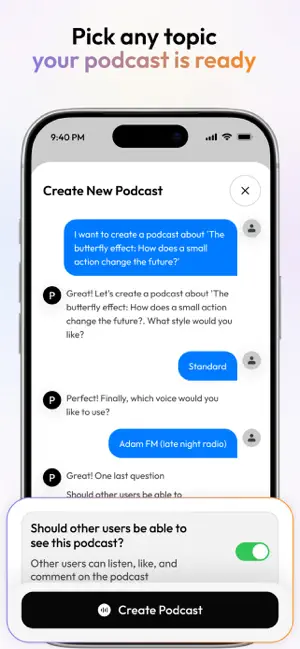 AI Study Helper – Podit iPhone screenshot 5