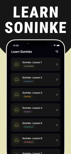 Fast - Speak Soninke Language screenshot 1