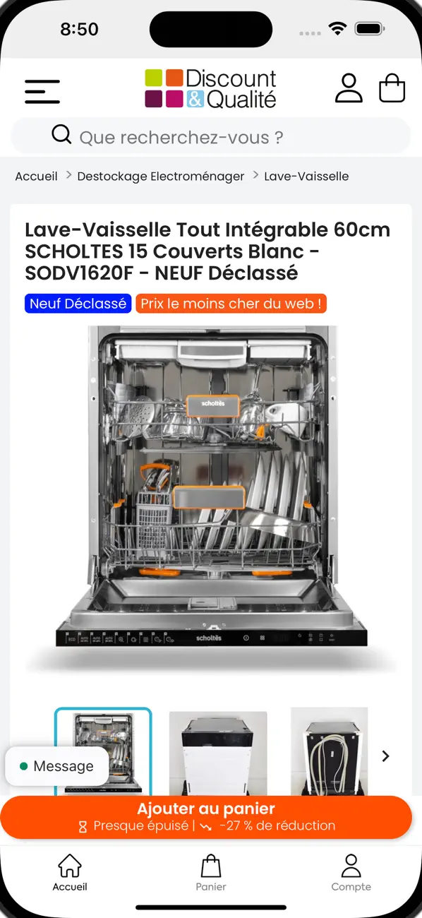 Screenshot #2 pour Discount&Qualité