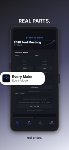Rev Advisor: Car Mod Planner screenshot