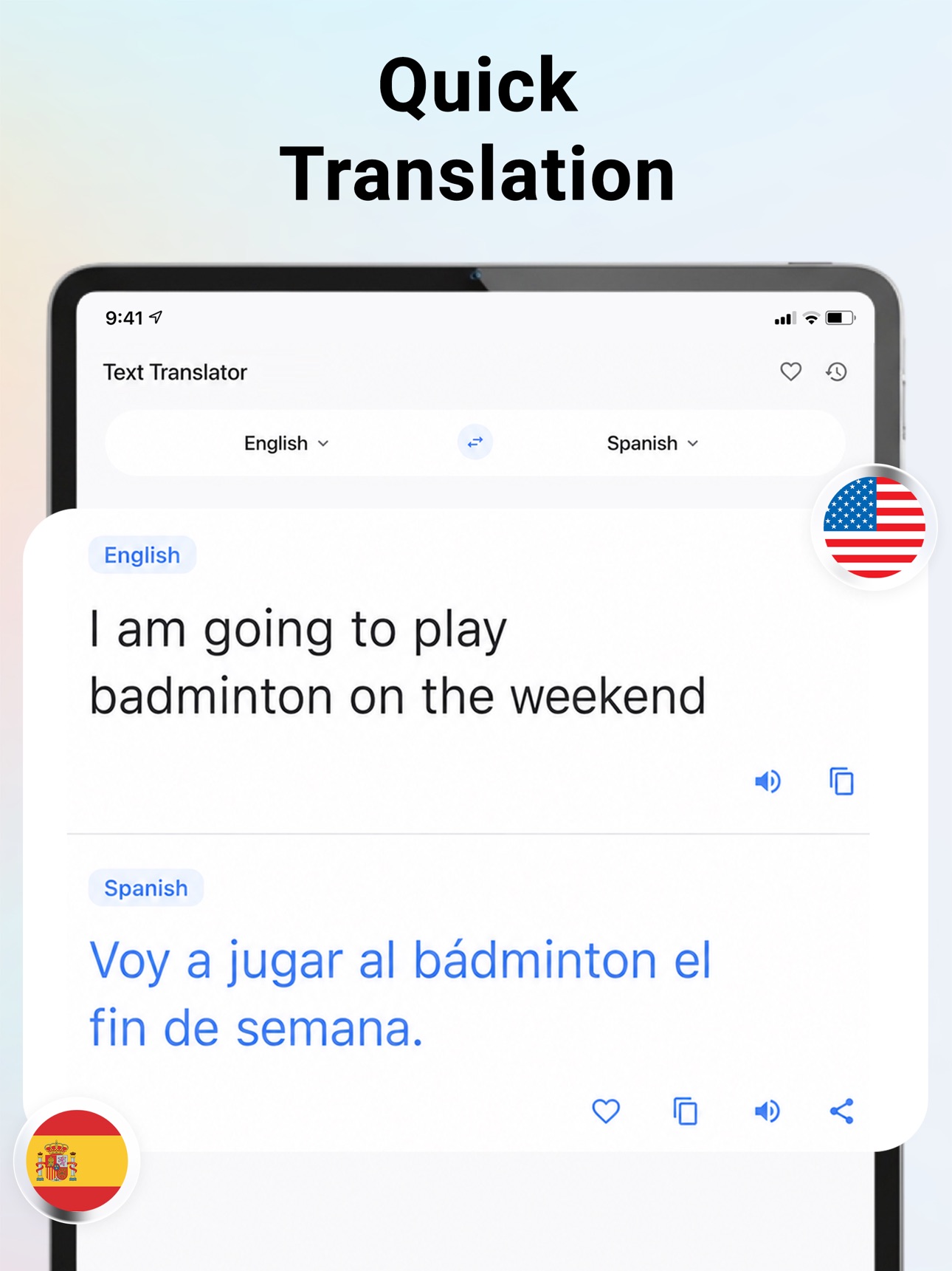 Screenshot 6 of Translator App: Voice & Camera