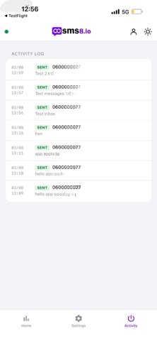 SMS8.io Screenshot 1 of 4