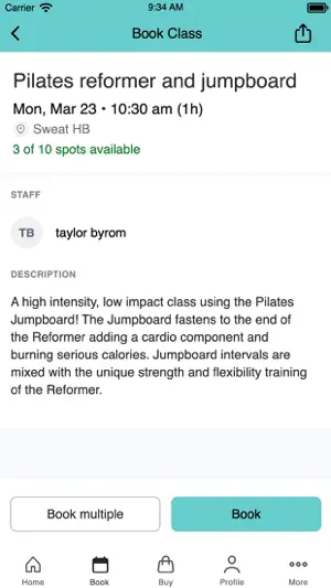 Sweat HB screenshot 3