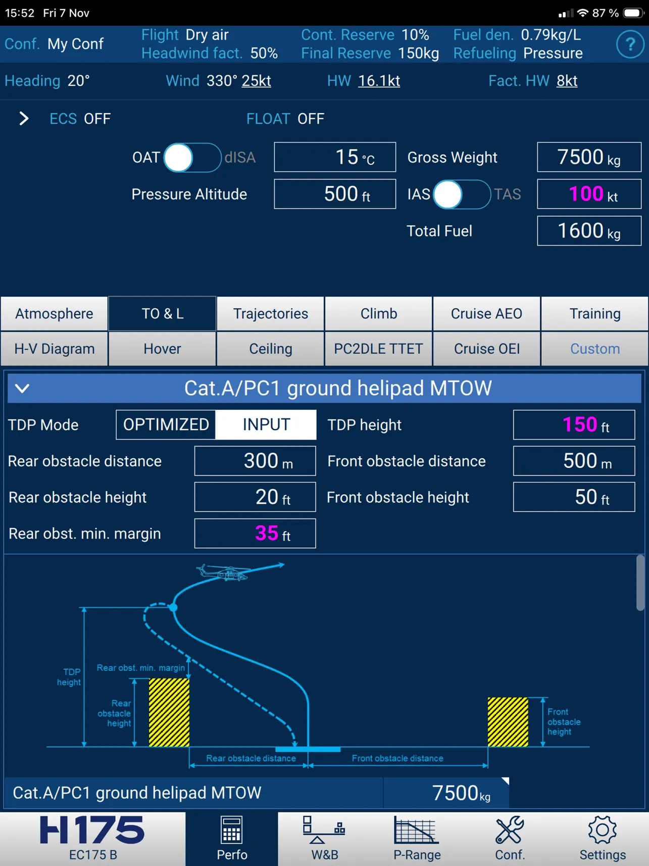 Screenshot #5 pour H175 Flight Perfo