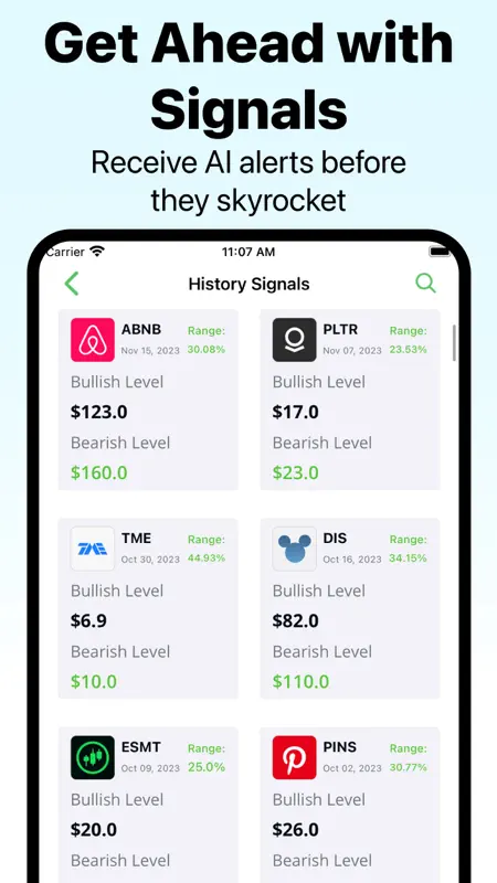 Penny Stocks Screener, screens screenshot 4 of 6